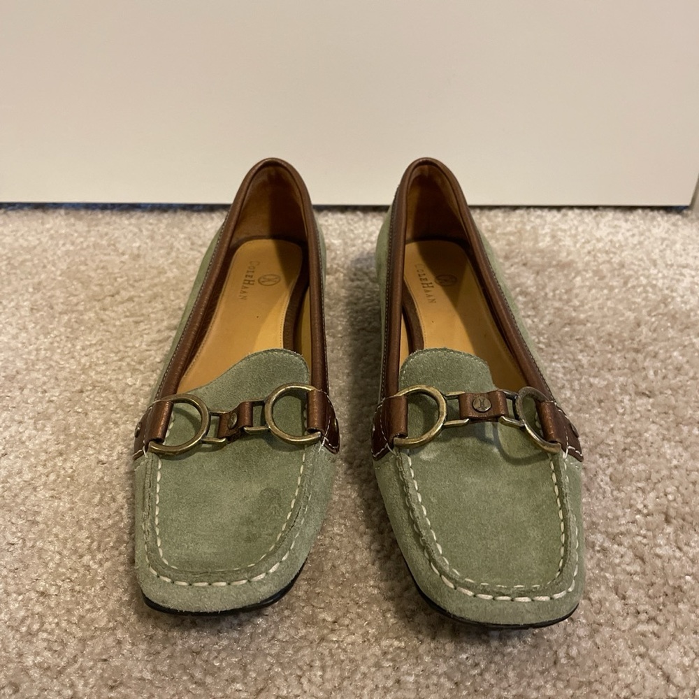 Cole Haan Nike Air Leather and Suede Women’s Loafers - Picture 2 of 8